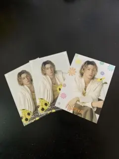 瀬口黎弥　フォトカード3枚セット