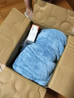 ☆シャア専用☆マイクロファイバー 掛け布団 ブルー