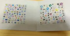 たまごっち　ネイルシールコレクション　デザイン　B D 2種類