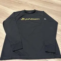 Phiten 黒 長袖シャツ Lサイズ