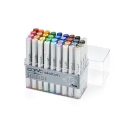 【美品】COPIC sketch コピック スケッチ ベーシック36色セットのサムネイル