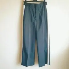 ワイドスラックス ワイドパンツ