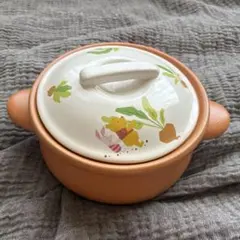 プーさん　陶器製両手シチュー鍋のサムネイル