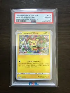 2026年最新】いたずら好きのピチュー psa10の人気アイテム - メルカリ