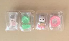 シルバニアファミリー ラテネコの赤ちゃん ハスキーの小さい赤ちゃん