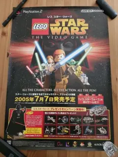 非売品　LEGO STAR WARS ポスター 2005年