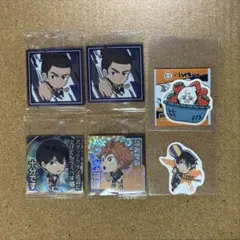 ハイキュー!! ウエハース　スシロー シール　6枚セット