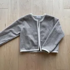 バイカラー　アウター　カーディガン コート