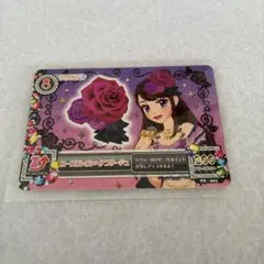 アイカツ 紫吹蘭 ローズボンボンヘアコサージュ カード
