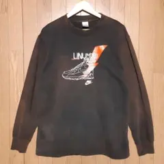な*長様 90s NIKE 鬼フェード ブラック スエット サンフェード 襤褸