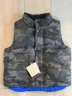 【新品】babyGAP 中綿ベスト グレー 90(やや大きめ)18-24カ月