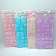 ＊サンリオ タイルシール バレエコア4点セット/sanrio＊