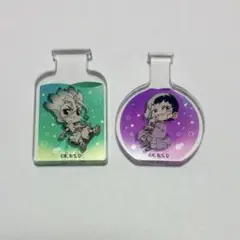 k*a様 Dr.STONE 石神千空 あさぎりゲン ミニアクリルブロック