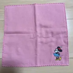 【未使用品】ミニーマウス タオル 25cm x 25cm