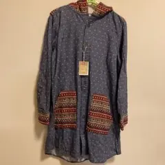 パーカーワンピース ロングワンピース