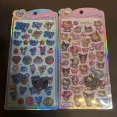 正規品　うるちゅるポップシール　エンジェルブルー　日焼けキティ　サンリオ