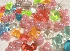 【値下げ中】カラフル アクリルストーン 宝石すくい まとめ売り
