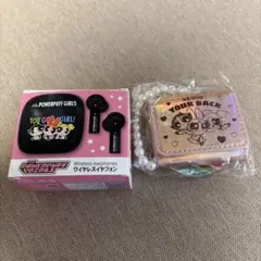パワーパフガールズ　ワイヤレスイヤフォン　ブラック