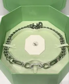 Swarovski スワロフスキー・シルバーチェーンネックレスDextera