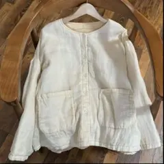 シンプル 無地 着痩せ カジュアル 中綿ジャケット ゆったり ポケット付き