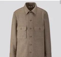 ユニクロ　フリースシャツジャケット　ジャケット　ユニセックス　メンズ　レディース