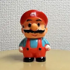 スーパーマリオ ソフビフィギュア 無版権レトロ 当時物 - メルカリ
