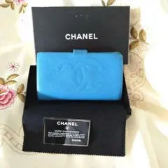 2026年最新】CHANEL カラー：ブルー系 レディース 二つ折り財布の人気