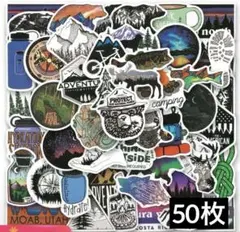 アウトドアステッカー ⑧50枚セット