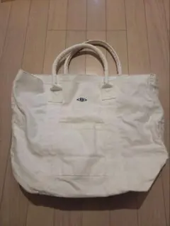 ホワイト トートバッグ <RH>刺繍 ロンハーマン