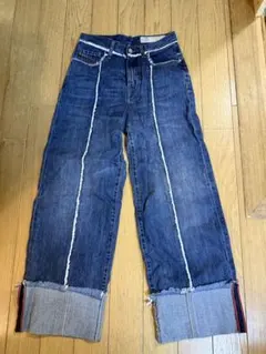 美品✨ディーゼル D-AKEMI ワイド フレア デニムパンツ W28 L28 - メルカリ