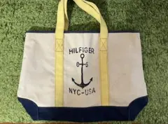 ☆ TOMMY HILFIGER トートバッグ ☆ 肩掛け バッグ キャンバス