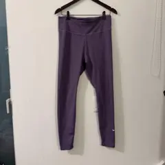 Nike Dri-FIT パープル ヨガパンツ Lサイズ