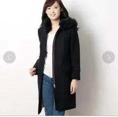 JUSGLITTY 3wayコート ネイビー サイズ2