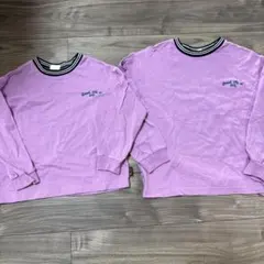 ブリーズ　ラインリブロゴTシャツ　姉妹でお揃い♡120サイズ140サイズ