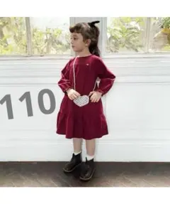 petit main / コーデュロイティアードワンピース