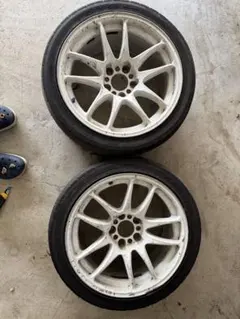 work EFORS 114.3 5穴 17インチ 訳あり 格安 メッシュ