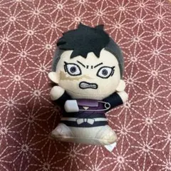 鬼滅の刃 くっつきぬいぐるみバッジ 不死川玄弥