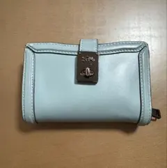 COACH コーチ ハットンウォレット ライトブルー
