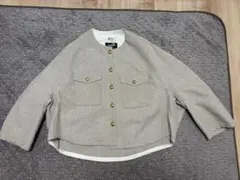 ROPEロペ★コクーンフォルム金ボタンジャケットのサムネイル