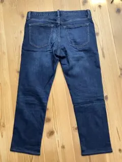 ユニクロ　ヒートテック　ストレートデニム　暖パン　サイズ32美品