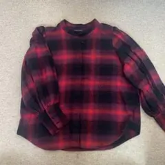 BANANA REPUBLIC チェック　ネルブラウス