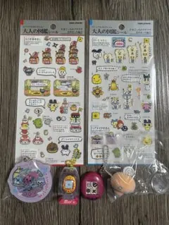 A.たまごっち　大人の図鑑シール 2枚　ガチャガチャ　まとめ売り