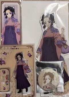 鬼滅の刃　明治村　アクリルスタンド　アクスタ　BIG 缶バッジ　胡蝶しのぶ