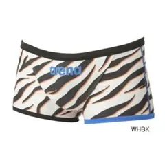 (SSサイズ) 競泳練習用水着 アリーナ AS5SWM04M ショートWHBK