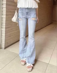 INGNI リボンデニム M