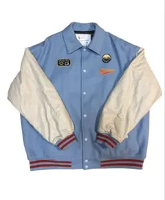 RAGEBLUE レイジーブルー スタジャン ワッペン 刺繍 水色 M