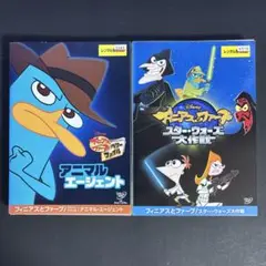 DVD　フィニアスとファーブ　スター・ウォーズ大作戦　ザ・ムービー　２枚