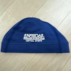 セントラル紺帽子　Mサイズ　CENTRAL SPORTS 水泳帽 ネイビー