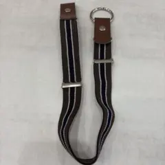 美品/子供用ベルト/調整可能/ストライプデザイン