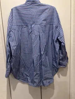 ZARA ストライプ長袖シャツ M